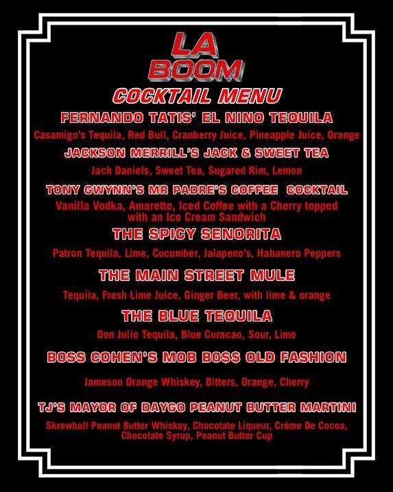 LA BOOM COCKTAIL